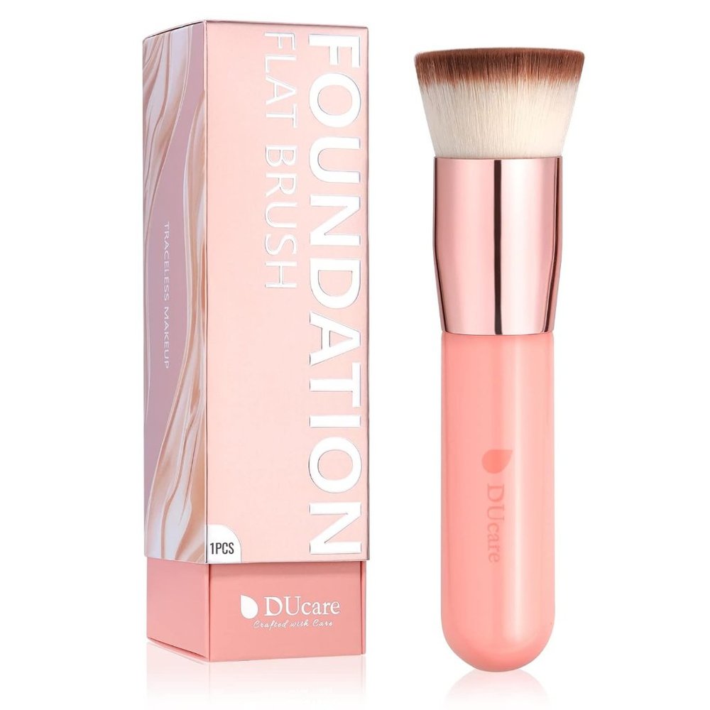 Flat Top Kabuki Liquid Makeup Synthetic Makeup Brushes for Blending